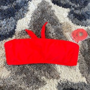 NWT Xhilaration Bandeau Bikini Top